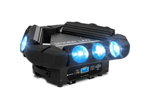 4062859995971 - - Spider led Moving Head Bühnenbeleuchtung 9x10 w Scheinwerfer Bühnenlicht 100 w - Schwarz