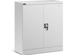 4062859997753 - Fromm&starck - Metallschrank Mehrzweckschrank Aktenschrank Büroschrank Stahlschrank 102 cm - Grau