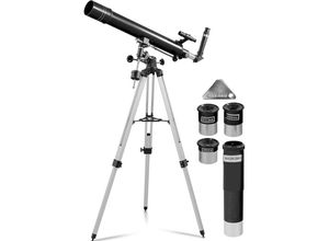 4062859998842 - Teleskop Fernrohr Refraktor Linsen-Teleskop Ø 80 mm 900 mm Tripod-Stativ