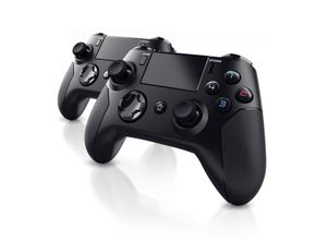 4062861007006 - CSL 2x Bluetooth Gamepad Controller mit Dual Vibration für PS4 Touchpad   35mm   Gyrosensor