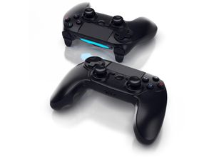 4062861007099 - CSL 2x Gaming-Controller Wireless Gamepad für PS4 Touchpad 35 mm AUX Dual Vibration