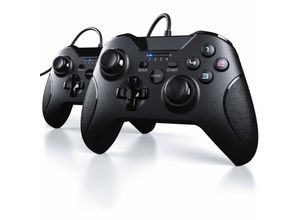 4062861007129 - CSL 2x Gamepad für PC und PS3 im Xbox-Design Controller mit hochwertigen Analogsticks