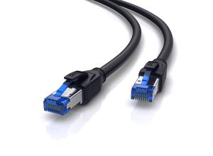 4062861008041 - Primewire Patchkabel CAT 8 mit Baumwollummantelung - Gigabit Ethernet LAN Kabel - 40 Gbit s - S FTP PIMF Schirmung - Netzwerkkabel - 20m