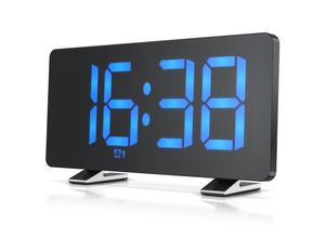 4062861057261 - Radiowecker Digitaler Radio Wecker mit Autodimmer Snooze 15 FM Radiospeicher