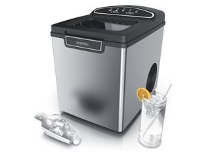 4062861071489 - Arendo Eiswürfelmaschine Ice Cube Maker 12-15 kg   24 h 75 - 85 Minuten Produktionszeit 18 Liter Wassertank 105 Watt Eiswürfelbereiter