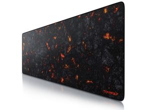 4062861071878 - Gaming Mauspad XXXL Speed Mousepad 1200 x 400 mm Geschwindigkeit & Präzision Lava