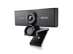 4062861072912 - Webcam 2K - 1440p - 2560 x 1440 @ 30 Hz - Full-HD mit 60 Hz - manueller Fokus - Dual Mikrofone - Stativgewinde 1 4 Zoll - schwenkbare Halterung