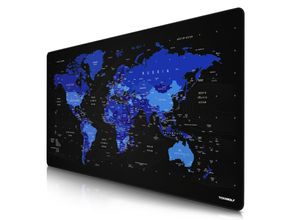 4062861813058 - Gaming Mauspad XXXL Speed Mousepad 1200 x 600 mm Geschwindigkeit & Präzision Englisch blau