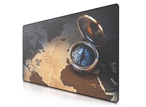 4062861813065 - Gaming Mauspad XXXL Speed Mousepad 1200 x 600 mm Geschwindigkeit & Präzision Compass