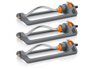 4062861826904 - 3x Viereckregner Garten Rasensprenger Vierecksprenger Oszillations-Regner Sprinkler für Flächen bis 153 m² Rasen Bewässerung Reichweite bis zu 14 m Ø 4062861826904 - 3x Viereckregner Garten Rasensprenger Vierecksprenger Oszillations-Regner Sprinkler für Flächen bis 153 m² Rasen Bewässerung Reichweite bis zu 14 m Ø