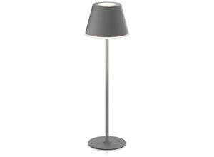 4062861836194 - LED Tischleuchte mit Akku Kabellos mit Touch Helligkeit stufenlos dimmbar aus Metal Dimmfunktion  Ein- Ausschalter  Farbwechsel  mehrere Helligkeitsstufen LED fest integriert Kaltweiß Neutralweiß Warmweiß Tischlampe Nachttischlampe Les