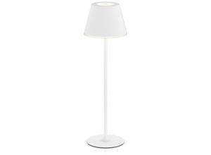 4062861836224 - LED Tischleuchte mit Akku Kabellos mit Touch Helligkeit stufenlos dimmbar aus Metal Dimmfunktion  Ein- Ausschalter  Farbwechsel  mehrere Helligkeitsstufen LED fest integriert Kaltweiß Neutralweiß Warmweiß Tischlampe Nachttischlampe Les