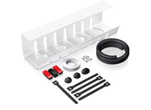 4062861836507 - Kabelkanal Edelstahl unter dem Schreibtisch ohne Bohren 4062861836507 - Kabelkanal Edelstahl unter dem Schreibtisch ohne Bohren