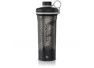 4062861837160 - Arendo Eiweißshaker Elektrisch 700 ml BPA-frei spülmaschinengeeignet Kunststoff 1-tlg Mixbecher mit Tragegriff für Sport Fitness Yoga