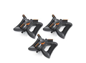 4062861837900 - 3x Kreisregner Garten Sprinkler 360° Rasensprenger 3 Arm Rasensnsprikler rotierend für Flächen bis 314 m² Sprenger Bewässerungssystem Bewässerungsanlagen Gardena kompatibel 4062861837900 - 3x Kreisregner Garten Sprinkler 360° Rasensprenger 3 Arm Rasensnsprikler rotierend für Flächen bis 314 m² Sprenger Bewässerungssystem Bewässerungsanlagen Gardena kompatibel