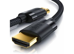 4062861843925 - Primewire - 10m High Speed 8K HDMI Kabel 21 mit Ethernet ARC 3D 4K Ultra HD 7680x4320 @ 120 Hz PS4 360 TV OLED PC Laptop Beamer Monitor - Schwarz