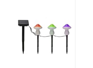 4062948001828 - Best Goods Mini Kunststoff Solar Bodensteckleuchte led Landschaftsleuchte Dekoleuchte Wasserdichter Sonnenschutz Outdoor Geeignet für Hof Rasen