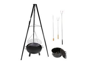 4062961011620 - Lemodo Schwenkgrill mit Feuerschale 52 cm großer Grillrost