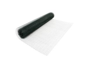 4062961011729 - Lemodo Maschendrahtzaun PVC-beschichtet 25 m lang grün