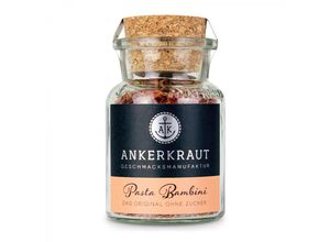 4062988008146 - Pasta Bambini Gewürz Gewürzmischung Gewürzzubereitung im Korkenglas 80 g - Ankerkraut