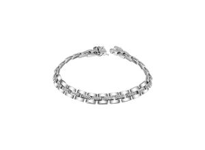 4063009740311 - Armband FIRETTI Schmuck Geschenk Silber 925 Armschmuck Armkette Gliederkette Armbänder Gr mit Zirkonia Silber 925 (Sterlingsilber) silberfarben (silberfarben kristallweiß) Damen Armbänder Silber zu Kleid Shirt Jeans Sneaker Anlass Geburtstag Weihnachten