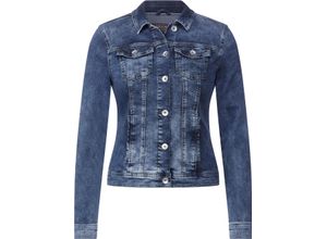 4063045053451 - CECIL Jeansjacke Brusttaschen Hemdkragen für Damen blau S 4063045053451 - CECIL Jeansjacke Brusttaschen Hemdkragen für Damen blau S