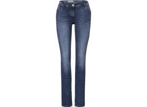 4063045053741 - CECIL Jeanshose Scarlett Five-Pocket Gürtelschlaufen für Damen blau 29 30