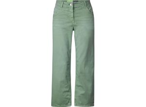 4063045054908 - CECIL Neele Jeans Loose Fit 7 8-Länge für Damen grün 31 26