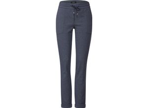 4063045073534 - CECIL Jogginghose Tracey Gummibund für Damen blau XL 30