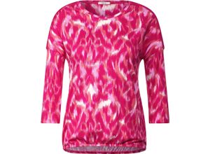 4063045213114 - CECIL T-Shirt 3 4-Arm für Damen pink M