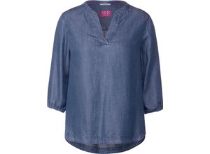 4063045225827 - CECIL Shirtbluse 3 4-Arm für Damen blau S