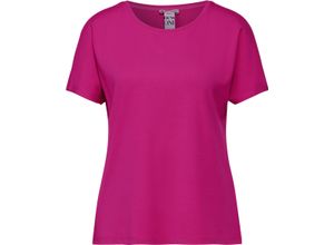 4063046107535 - T-Shirt Rundhals für Damen pink 38