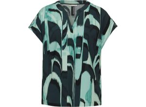 4063046389313 - Shirtbluse Split-Neck für Damen grün 38