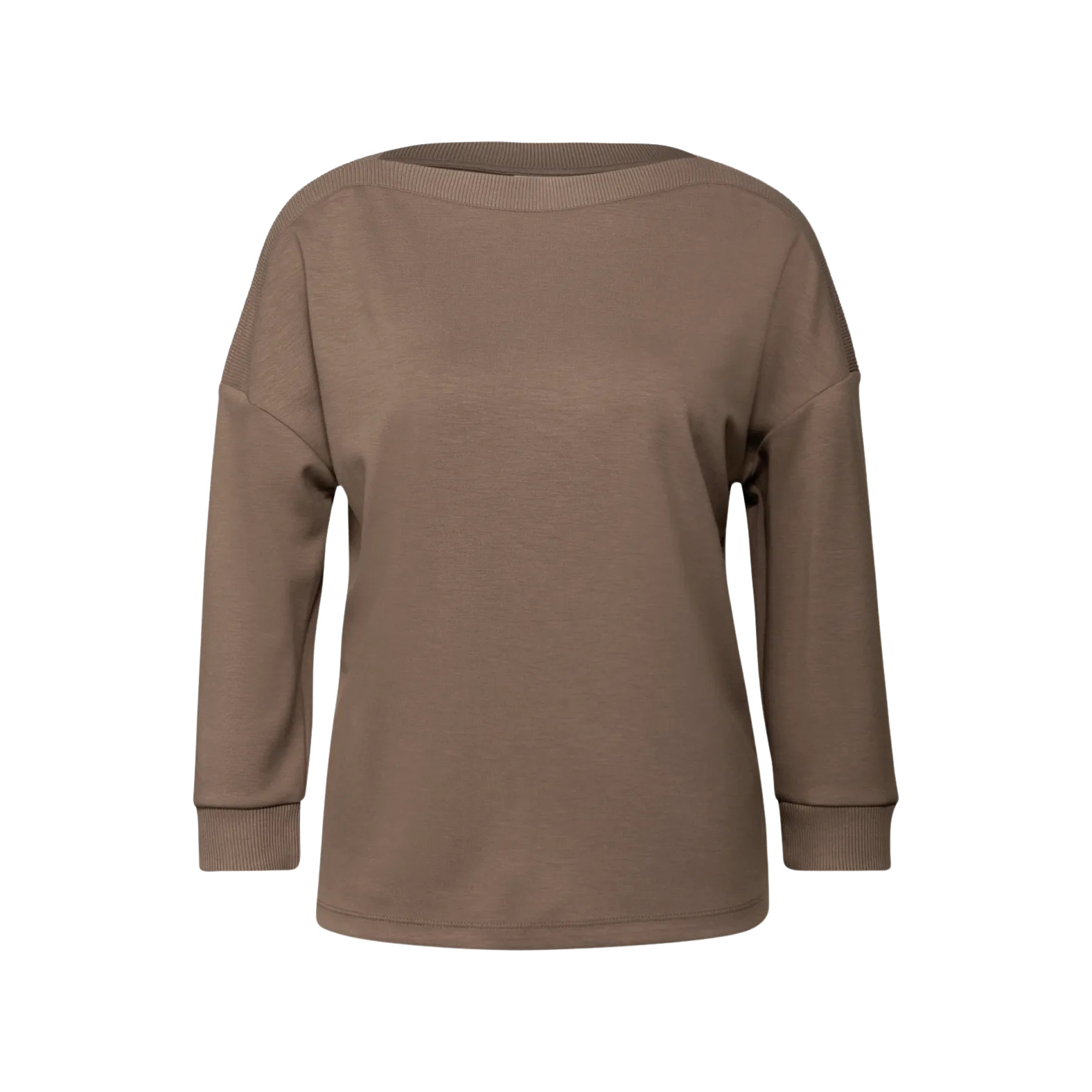 4063047764188 - Damen Sweatshirt mit U-Ausschnitt Street One