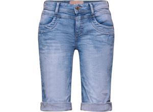 4063056856911 - Jeansshorts Jane Eingrifftasche für Damen blau 28