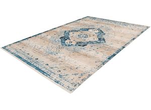 4063074083184 - Teppich ARTE ESPINA Baroque 500 Teppiche Gr B L 160 cm x 230 cm 5 mm 1 St beige (creme blau) Esszimmerteppiche Wohnzimmer