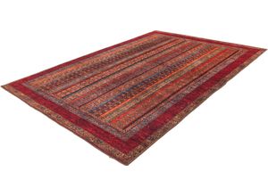 4063074365709 - Teppich ME GUSTA Faye Teppiche Gr B L 230 cm x 330 cm 6 mm 1 St bunt (multi rot) Esszimmerteppiche Flachgewebe