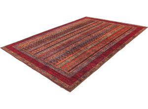 4063074365785 - Teppich ME GUSTA Faye 425 Teppiche Gr B L 190 cm x 290 cm 6 mm 1 St bunt (multi rot) Esszimmerteppiche Flachgewebe