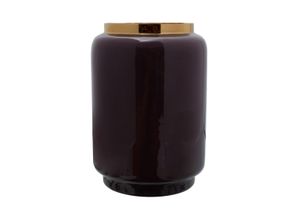 4063074443377 - Dekovase KAYOOM Vase Art Deco 425 Vasen Gr B H T 145 cm x 20 cm x 145 cm Ø 145 cm lila Blumenvasen