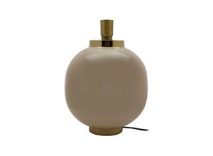 4063074445500 - Tischlampe Art Deco 125 Taupe   Gold