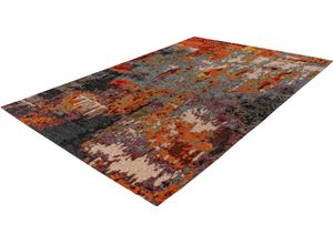 4063074467397 - Teppich PADIRO Primavera 525 Teppiche Gr B L 160 cm x 230 cm 5 mm 1 St bunt (multi rot) Baumwollteppiche Flachgewebe