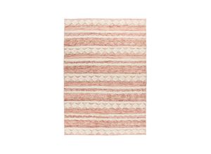 4063074507000 - Wollteppich ME GUSTA Bohist 225 Teppiche Gr B L 200 cm x 290 cm 15 mm 1 St rosa (rosa creme) Esszimmerteppiche