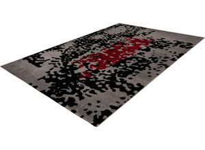 4063074540045 - Teppich ARTE ESPINA Naila 300 Teppiche Gr B L 200 cm x 290 cm 11 mm 1 St schwarz (schwarz rot) Esszimmerteppiche