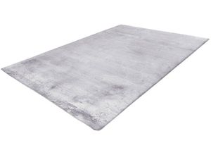 4063074546894 - Teppich KAYOOM Saika 100 Teppiche Gr B L 160 cm x 230 cm 45 mm 1 St grau (anthrazit weiß) Esszimmerteppiche