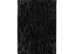 4063074733218 - Teppich PADIRO Lavin 825 Teppiche Gr B L 120 cm x 170 cm 8 mm 1 St schwarz Esszimmerteppiche Handgenähtes und hochwertig verarbeitetes Unikat