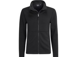 4063098032816 - Schöffel Outleisure Fleece-Jacke Reißverschluss Stehkragen für Herren schwarz 52