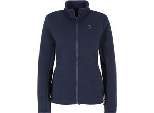 4063098119401 - Schöffel ZipIn Fleecejacke Oberau wärmend feuchtigkeitsregulierend schnelltrocknend für Damen blau 40