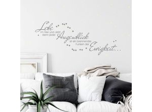 4063129099368 - Wandtattoo WALL-ART Leuchtspruch inkl Leuchtsterne Wandtattoos Gr B H T 80 cm x 30 cm x 01 cm bunt (leuchtfarbe) Wandtattoo Wandtattoos Sprüche