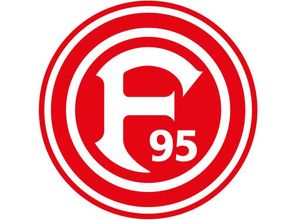 4063129102662 - Wandtattoo WALL-ART Fortuna Düsseldorf Logo Wandtattoos Gr B H T 80 cm x 80 cm x 01 cm rot Wandtattoos Wandsticker selbstklebend entfernbar