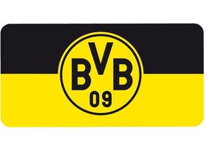 4063129104505 - Wandtattoo WALL-ART Borussia Dortmund Banner Wandtattoos Gr B H T 130 cm x 65 cm x 01 cm gelb Wandtattoos Wandsticker selbstklebend entfernbar